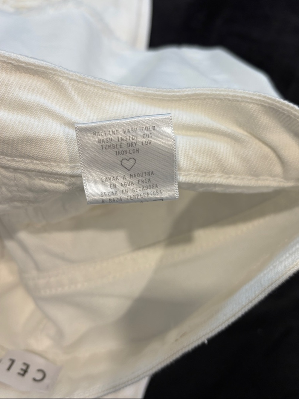 Cello White Distressed Jeans White - Picture 9 of 10